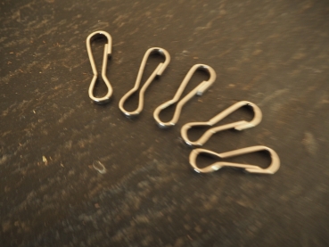 Simplexhaken (Karabinerhaken) 5er Set